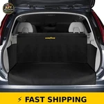 Goodyear Waterproof Trunk Floor Mat, Universal Fit, Black, 67X61.5 In. Fixed Price $50.99.