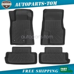 3D Tpe 1ST & 2ND Row Floor Mats Fits Ford Mustang 2004-2014 Liners Waterproof. Fixed Price $79.09.