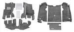 Bedrug Gray Front/rear Floor Liners & Cargo Kit For 97-06 Jeep Wrangler Tj. Fixed Price $341.15.