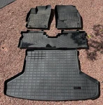 Weathertech Floor + Cargo Liners - Black (2017 Prius V). Fixed Price $125.00.