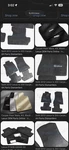 Genuine Lexus Floor Mats PT208-53068-02, Black Carpet, 2010 2013 Is 250/350 Awd. Fixed Price $109.99.
