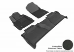 3D Maxpider 2014-2021 Fits Toyota Tundra Crewmax 1ST Row 2ND Black Floor Mat. Fixed Price $215.99.