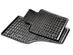 Genuine Audi Q3 Front All Weather Floor Mat Set Rubber Black Oe 8U1061221A041. Fixed Price $121.41.