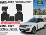 Land Rover Rubber Floor Mat Set Range 18-22 VPLGS0446PVJ Genuine Oem. Fixed Price $218.47.