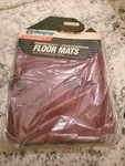 Nos Vtg Mopar Rear Rubber Floor Mats 17X14.5" Crimson Red #82300499 Set Of. Fixed Price $70.00.