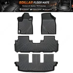 For 2008-2013 Toyota Highlander Tpe Floor Mats Liners All Weather Rows 4PCS. Fixed Price $80.99.