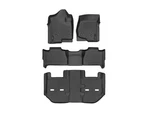 Weathertech Floorliner For 2011-2014 Chevrolet Suburban Full Set, Black. Fixed Price $314.85.