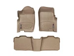 Weathertech Custom Mats Floorliner For 45043-1-2 1ST & 2ND Row. Fixed Price $211.90.