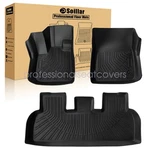 Fits 2023-2024 Fisker Ocean Tpe Front & 2ND Row Floor Mats Liner Full Set Black. Fixed Price $88.05.