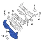 For Ram 1500 Classic 19-24 68370296AA Outer Engine Compartment Insulation. Fixed Price $473.28.