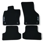 Floor Mats Velour For Audi A3 Waterproof Black Carpet Rugs Auto Liners New. Fixed Price $104.03.