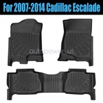 Row Floor Mats Liners Set Fit For 2007-2014 Cadillac Escalade Tpe All Weather. Fixed Price $94.49.
