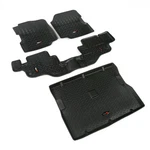 Rugged Ridge Floor Liner Front/rear/cargo Black 1976-1995 Jeep Wrangler Cj. Fixed Price $299.99.
