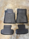2015-2023 Ford Mustang 4 Floor Mats Front And Rear With Pony Logo. Fixed Price $175.00.