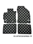 Phase Race Front & Rear Floor Mats For 11-13 Scion Tc AT201 Dark Grey. Fixed Price $95.00.