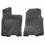 Rugged Ridge All Terrain Front Row Blk Floor Liners For Ram 1500 Quad/crew Cab. Fixed Price $106.09.