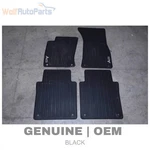 2004-2010 Audi A8 Quattro Rubber Floor Mat Set 4E1863011E. Fixed Price $149.99.