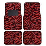 New Safari Red Zebra Tiger Print Truck Suv Front Rear Carpet Floor Mats Set. Fixed Price $36.89.