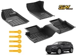 3W Floor Mats For Land Rover Range Evoque 2011-19, Rows Liner Tpe. Fixed Price $129.99.