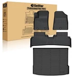 Tpe Floor Mats & Trunk Cargo Liners For 2024-2026 Hyundai Kona Ev Electric Black. Fixed Price $115.69.