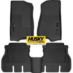 Husky X-act Contour Floor Mats Front 2ND Row For 18-26 Jeep Wrangler Jl No Phev. Fixed Price $199.99.