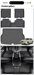 Ambingo Amazon Acura Rdx Floor Mats All Weather 2016 2017 2018. Fixed Price $69.00.