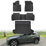 Tpe 3D Floor Mats Trunk Cargo Liners For 2022-2025 Hyundai Tucson All Weather. Fixed Price $78.49.
