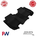 3D Maxpider Custom Fit Kagu Floor Mat Black Second Row For 2015-2020 Honda. Fixed Price $95.00.