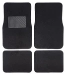 Premium 4-PIECE Carpet Floor Mats With Heel Pad Universal Fit Auto Truck Suv. Fixed Price $22.85.