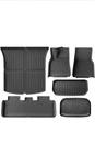 Weize All-weather Tpe Floor Mats & Cargo Liners For 2021-24 Tesla Model Y 5-SEAT. Fixed Price $49.99.