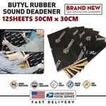 14SHEETS Bulk Butyl Car Van Vibration Noise Proofing Sound Damping Deadening Mat. Fixed Price $65.99.
