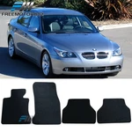 05-10 E60 5-SERIES Black Nylon Floor Mats Carpets Nonskid Front Rear For: (bmw). Fixed Price $41.99.