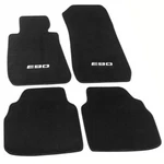 Front Rear Black Carpet Embroidered Nylon Floor Mat For 06-11 Bmw E90 3-SERIES. Fixed Price $68.99.