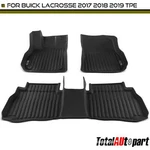 3PCS Black Floor Mats Liners For Buick Lacrosse 2017 2018 2019 Front & Rear Side. Fixed Price $108.46.