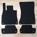 Floor Mats Velour For Mercedes Class Coupe C217 Waterproof Carpet Black Ne. Fixed Price $101.49.