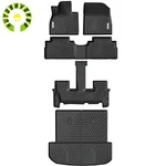 3D Rows Floor Cargo Liner Backrest Set For 2020-2025 Hyundai Palisade. Fixed Price $96.89.