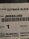 New Oem Subaru Outback Carpet Floor Mats Black J606SAL002 Set 4. Fixed Price $39.99.