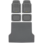 Bdk Cat CAMT-9014 (4-PIECE) Large Deep Dish Rubber Car Floor Mats With Trunk.... Fixed Price $71.90.