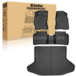 Tpe Floor Mats & Trunk Cargo Liner Set Waterproof 3D For 2003-2009 Toyota Prius. Fixed Price $125.19.