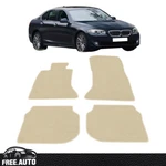 For 11-16 Bmw F10 5-SERIES Floor Mats Liner Front Rear Nylon Beige Carpet 4PC. Fixed Price $49.99.