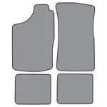 Floor Mats For 1987-1995 Nissan Pathfinder (NI795F FM18R) Cutpile 4PC. Fixed Price $233.26.