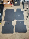 Oem Acura Tlx 2015-2020 Carpet Floor Mats Front And Back Gray Used Set Of 4. Fixed Price $125.00.