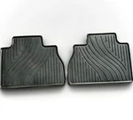Oem Toyota Tundra Floor Mats 2010-2013 All Weather Rubber Black Rear Only. Fixed Price $33.99.