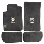 Floor Mats To Fit 2008-2012 Cadillac Cts 4PC Ebony Carpet W/double Gold Logo. Fixed Price $170.67.