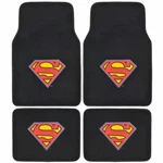 New 4PC Superman Classic Shield Front Rear Back Truck Suv Carpet Floor Mats. Fixed Price $45.89.