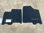 Genuine 11 - 12 Toyota Sienna Se Oem New Black Front Only Floor Mats With Clips. Fixed Price $55.00.