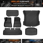 Tpe For 2017-2023 Tesla Model Floor Mats+trunk Cargo Liner Set All Weather 6X. Fixed Price $93.29.