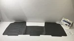 Custom PB61072 Universal Rear Rubber Floor Mat, Anti-slip, Black, 28"X63". Fixed Price $24.95.