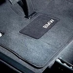 Genuine Bmw Carpeted Floor Mats With Lettering Heel 82-11-0-439-409. Fixed Price $156.33.