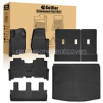 Fits 2018-25 Ford Expedition Max Bench 8-SEAT Tpe Floor Mats & Trunk Cargo Liner. Fixed Price $119.39.